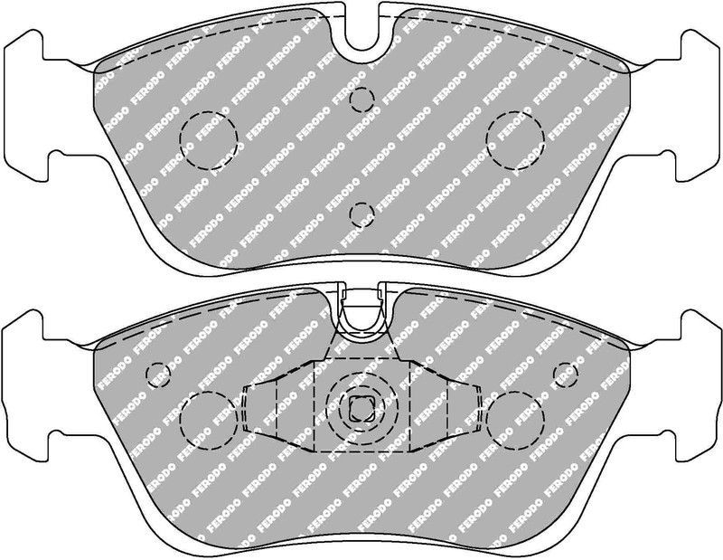 Pastilla Ferodo Ds2500 Fcp1751H