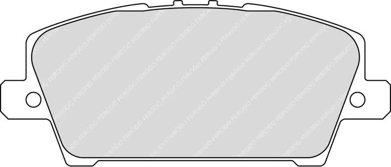 Pastilla Ferodo Ds2500 Fcp1859H