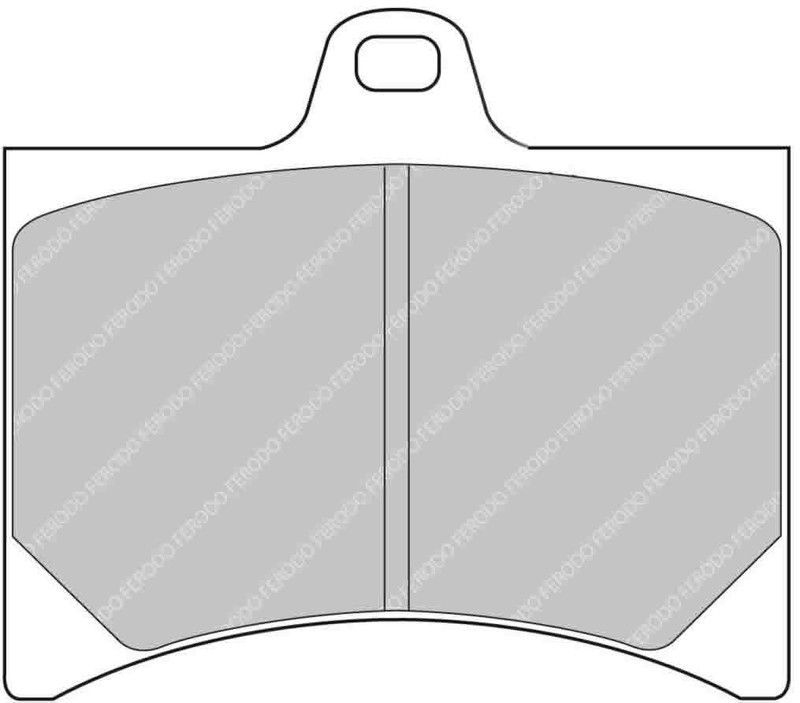 Pastilla Ferodo Ds2500 Fcp253H