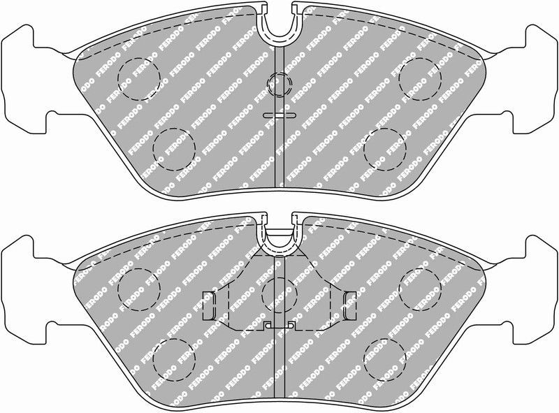 Pastilla Ferodo Ds2500 Fcp256H