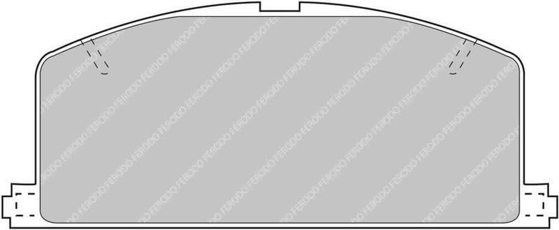 Pastilla Ferodo Ds2500 Fcp308H