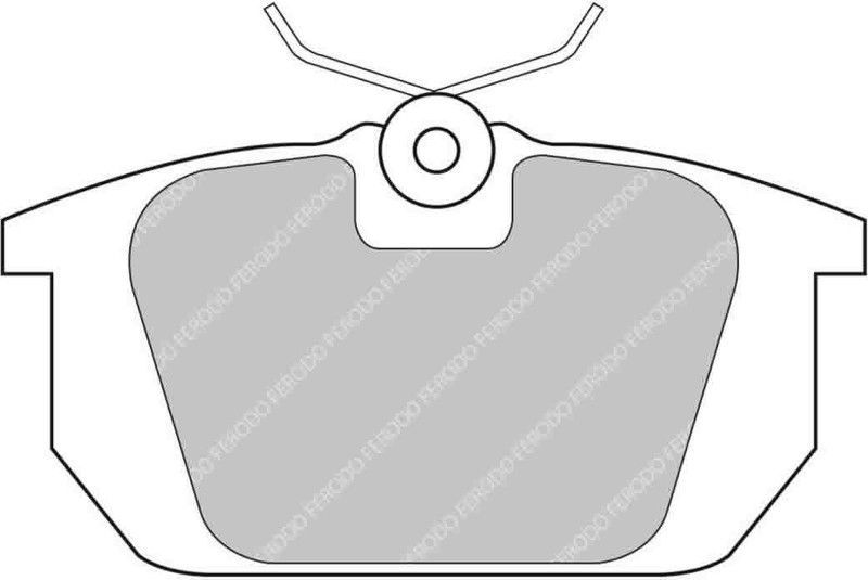 Pastilla Ferodo Ds2500 Fcp409H