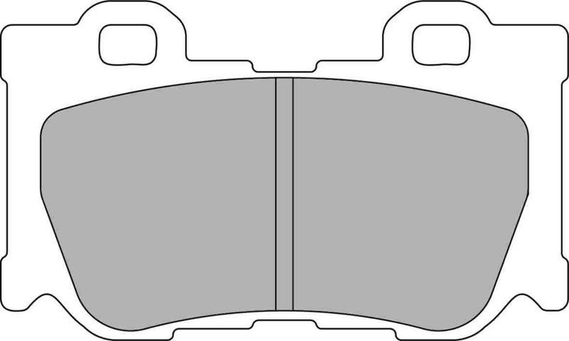 Pastilla Ferodo Ds2500 Fcp4173H