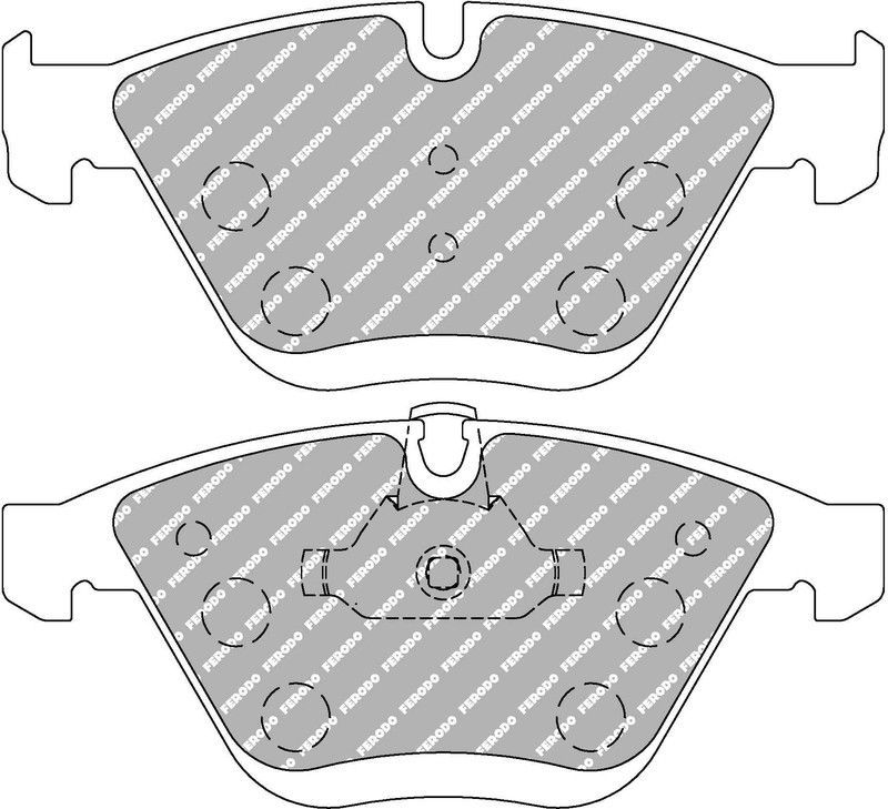 Pastilla Ferodo Ds2500 Fcp4191H