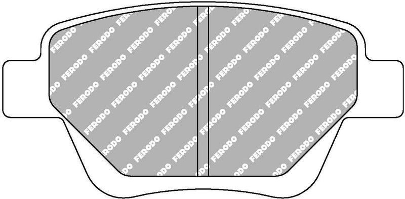 Pastilla Ferodo Ds2500 Fcp4316H