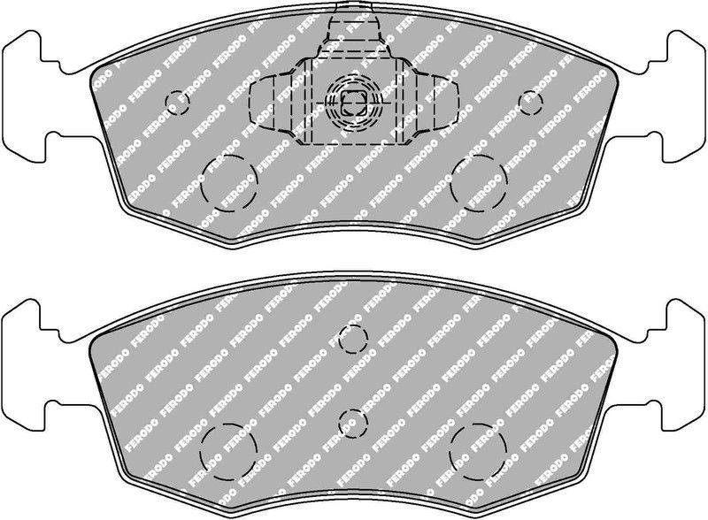 Pastilla Ferodo Ds2500 Fcp4353H