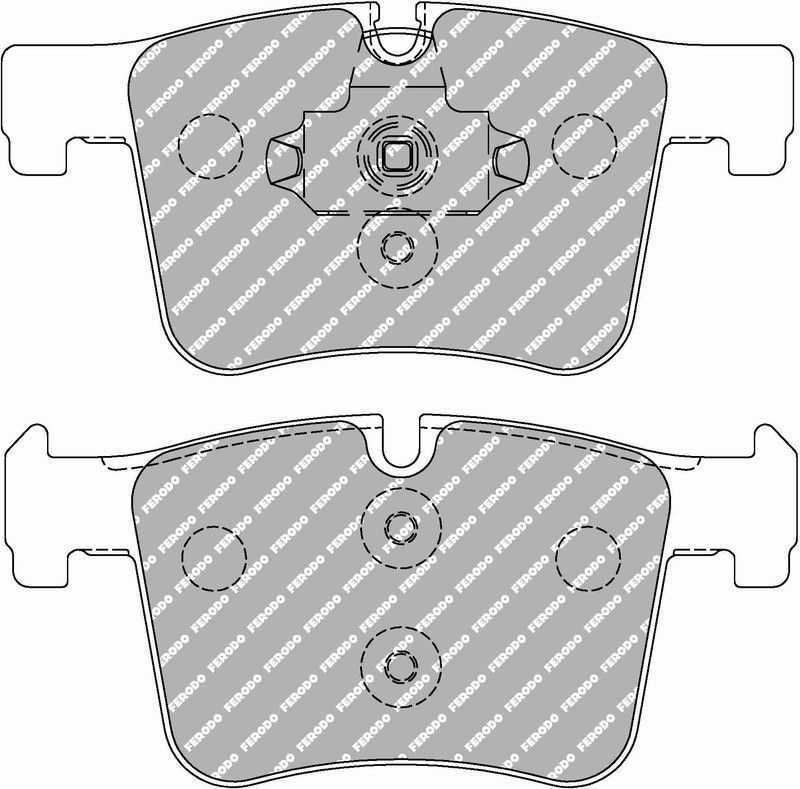 Pastilla Ferodo Ds2500 Fcp4394H