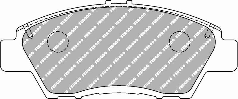 Pastilla Ferodo Ds2500 Fcp4404H