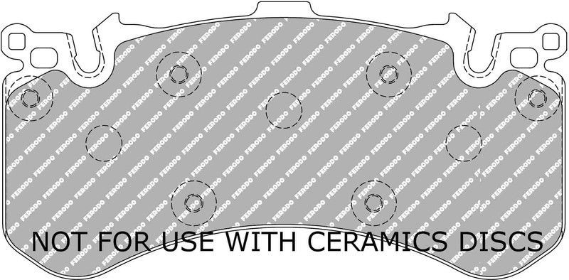 Pastilla Ferodo Ds2500 Fcp4468H