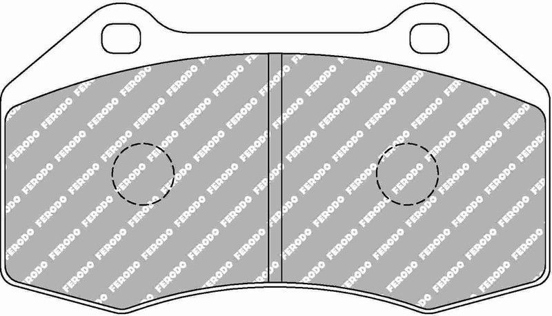 Pastilla Ferodo Ds2500 Fcp4821H