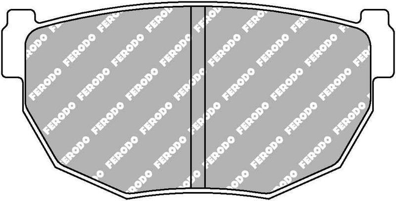 Pastilla Ferodo Ds2500 Fcp484H