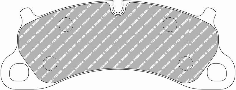 Pastilla Ferodo Ds2500 Fcp4955H