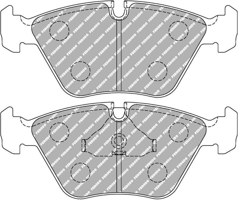 Pastilla Ferodo Ds2500 Fcp779H