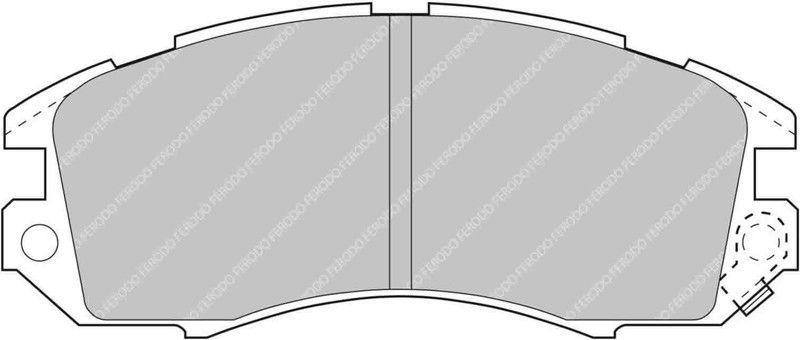 Pastilla Ferodo Ds2500 Fcp789H