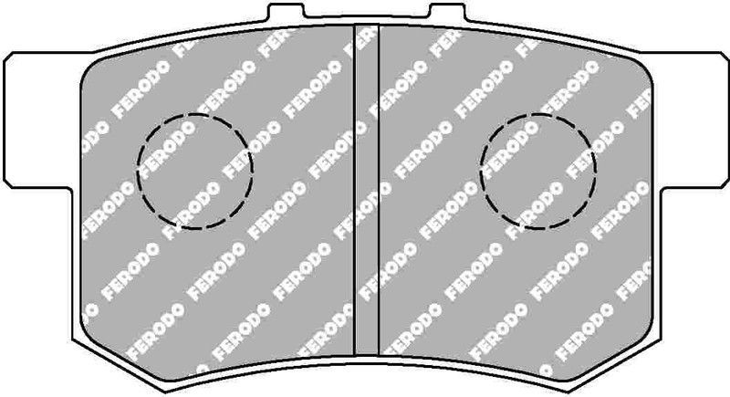 Pastilla Ferodo Ds2500 Fcp956H