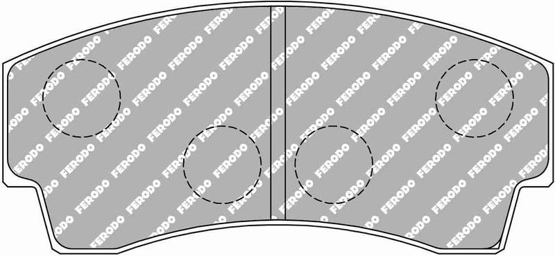 Pastilla Ferodo Ds2500 Frp219H