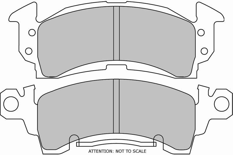 Pastilla Ferodo Ds2500 Frp3057H