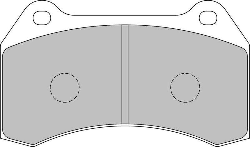Pastilla Ferodo Ds2500 Frp3105H