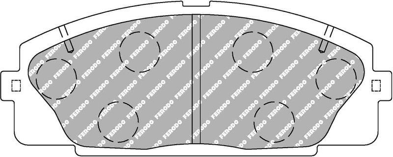 Pastilla Ferodo Ds2500 Frp3127H