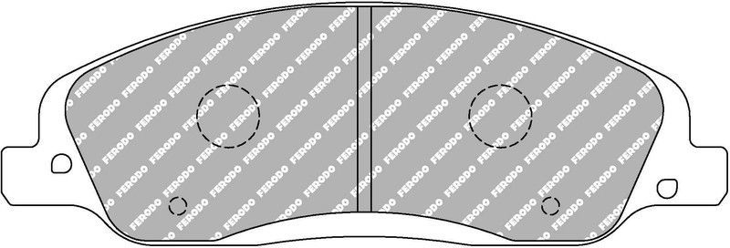 Pastilla Ferodo Ds2500 Frp3129H