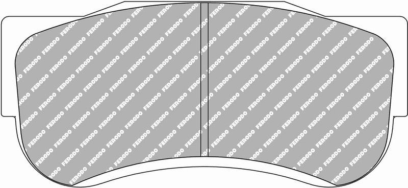 Pastilla Ferodo Ds3.12 (Rodadas) Frp3155Gb