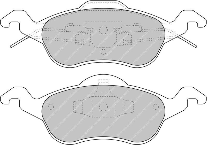 Pastilla Ferodo Ds3000 Fcp1318R