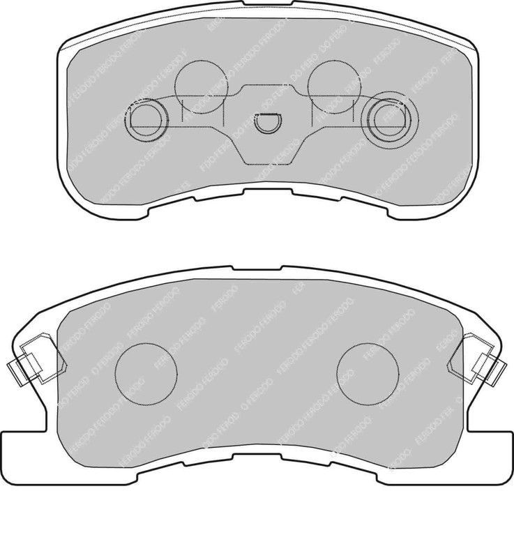 Pastilla Ferodo Ds3000 Fcp1501R