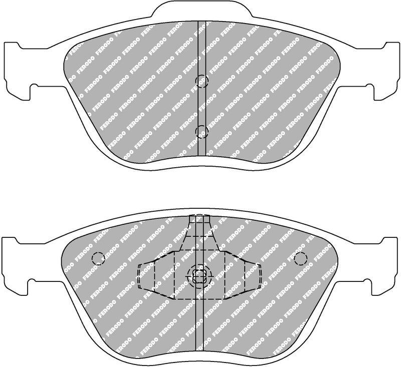 Pastilla Ferodo Ds3000 Fcp1568R