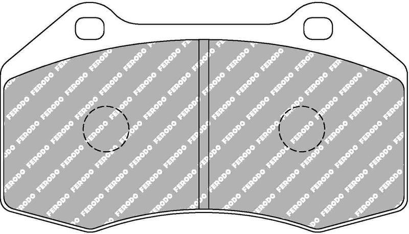 Pastilla Ferodo Ds3000 Fcp1667R