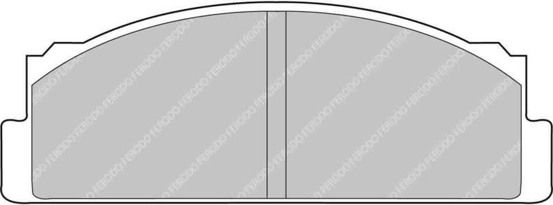 Pastilla Ferodo Ds3000 Fcp29R