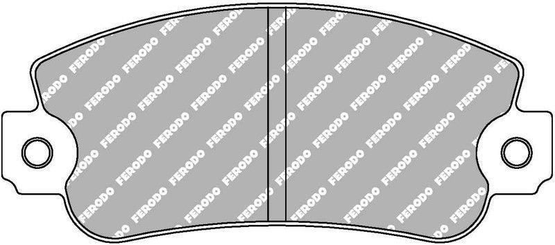 Pastilla Ferodo Ds3000 Fcp351R
