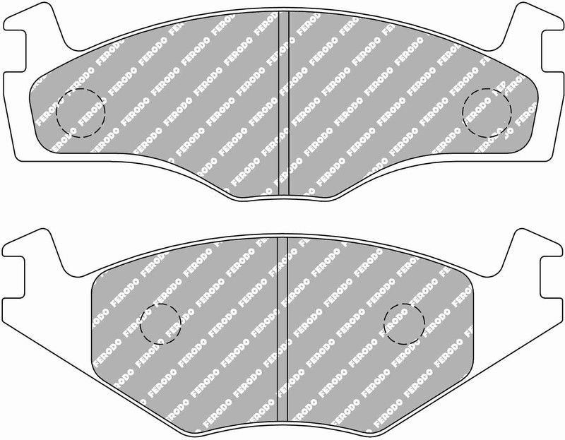 Pastilla Ferodo Ds3000 Fcp392R