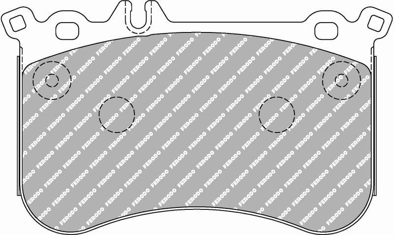 Pastilla Ferodo Ds3000 Fcp4806R