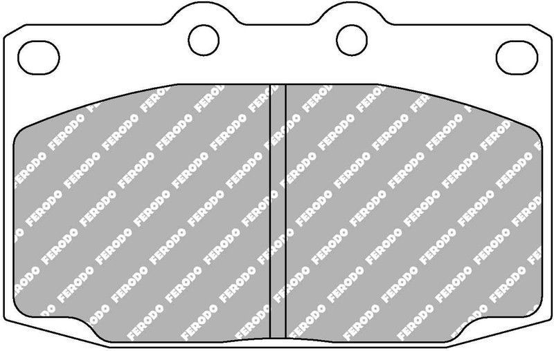 Pastilla Ferodo Ds3000 Fcp483R
