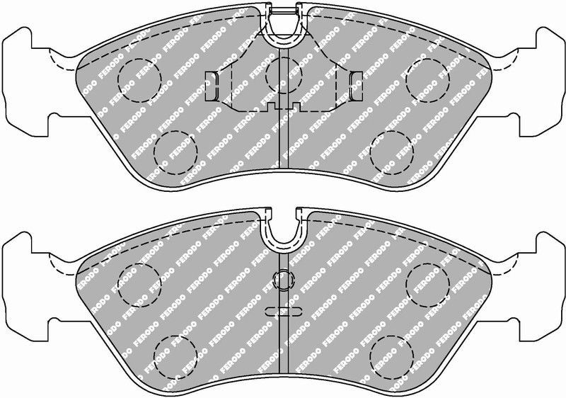 Pastilla Ferodo Ds3000 Fcp584R