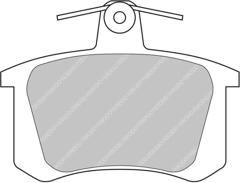 Pastilla Ferodo Ds3000 Fcp596R