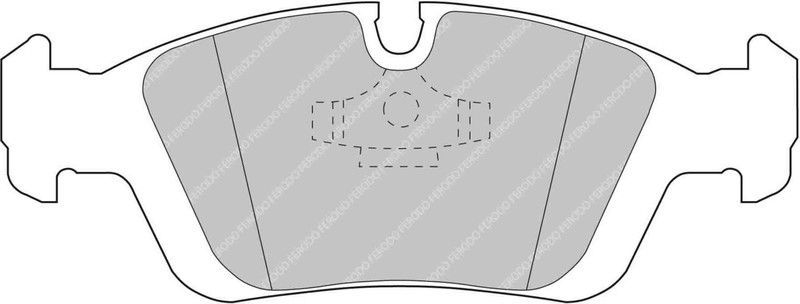 Pastilla Ferodo Ds3000 Fcp725R