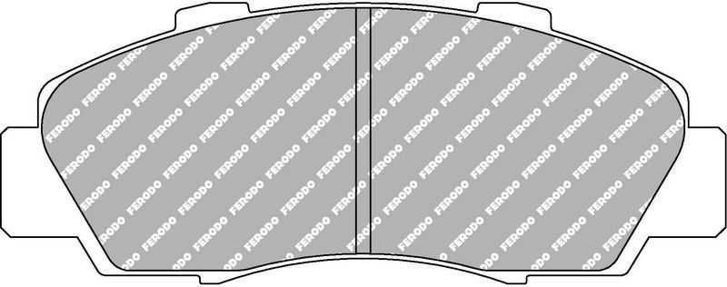 Pastilla Ferodo Ds3000 Fcp905R