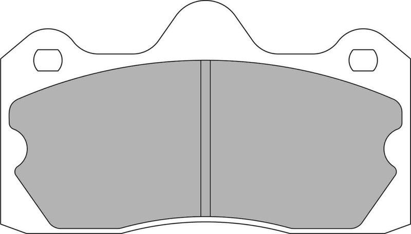 Pastilla Ferodo Ds3000 Frp3115R