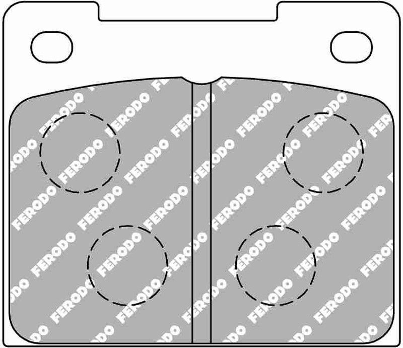 PASTILLA FERODO FCP809M