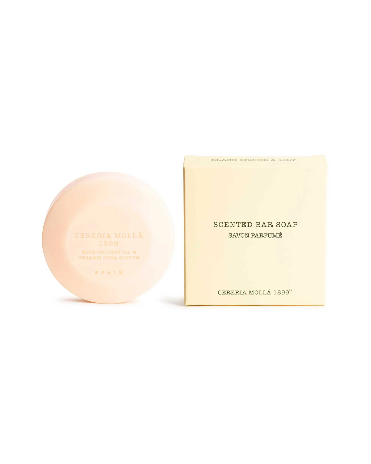 Pastilla Jabón Sólido 100grs Black Orchid & Lily Cerería Molla