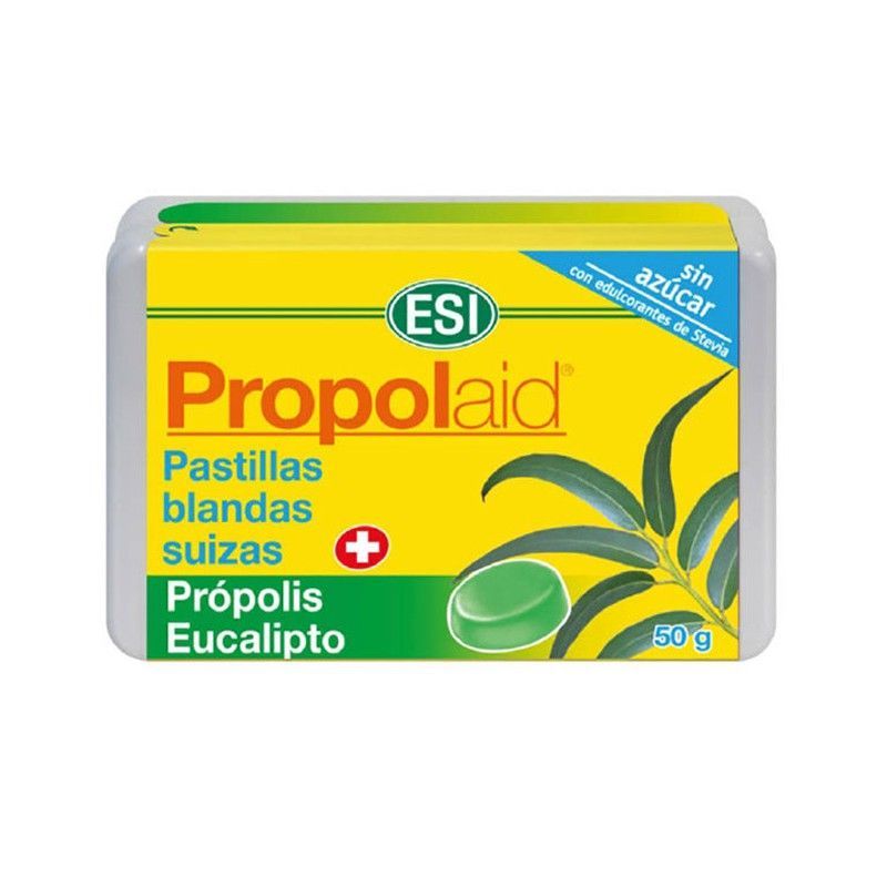 Pastillas Blandas Suizas De Própolis Y Eucalipto 50gr ESI