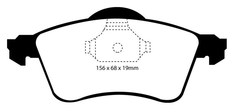 Pastillas de freno ebc DP1115