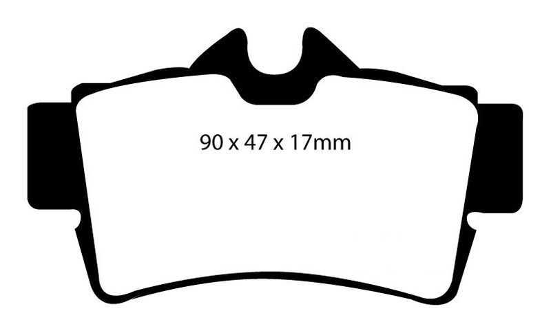 Pastillas de freno ebc DP1156