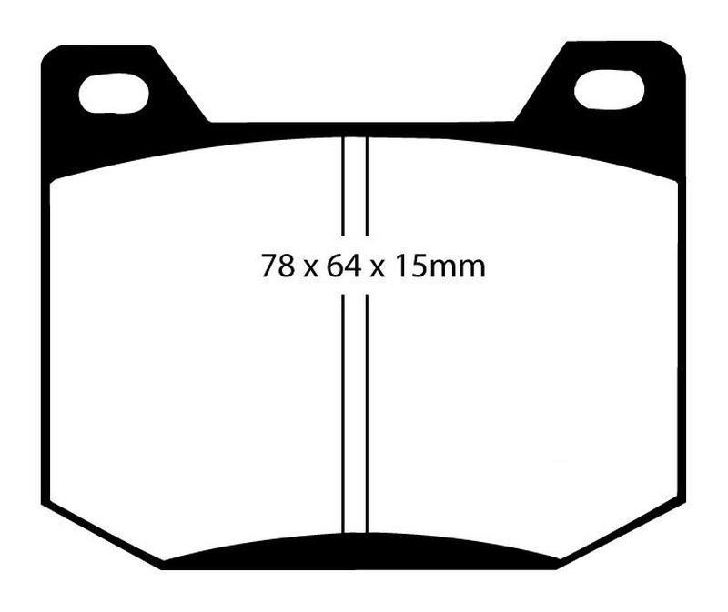 Pastillas de freno ebc DP123/2