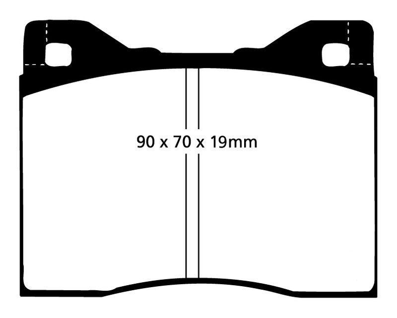 Pastillas de freno ebc DP125/2