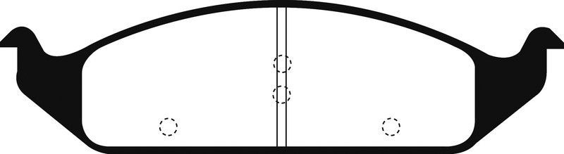 Pastillas de freno ebc DP1251