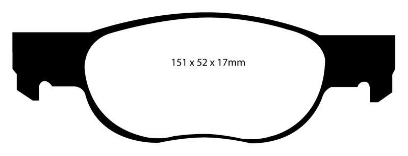 Pastillas de freno ebc DP1336