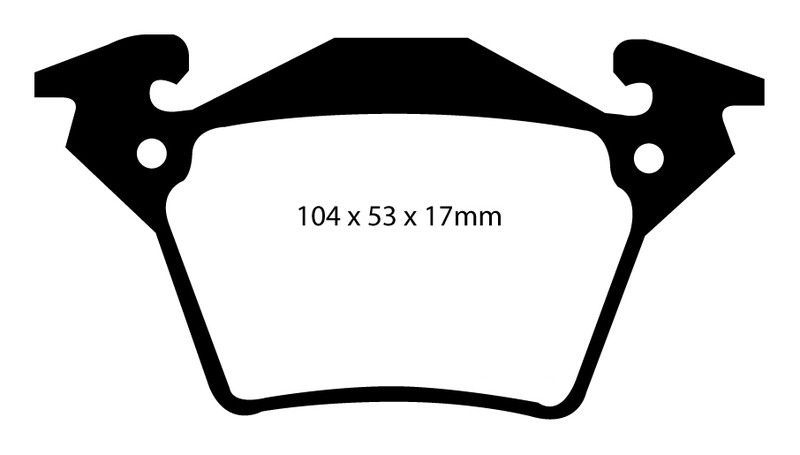 Pastillas de freno ebc DP1343