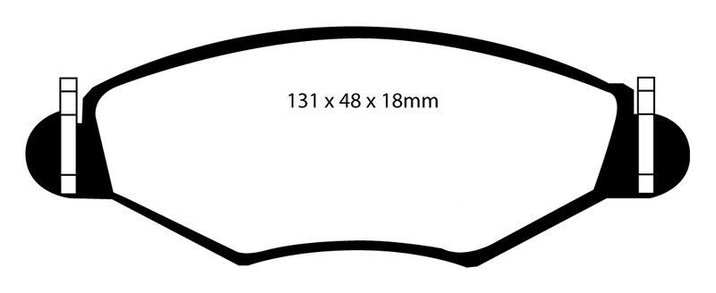 Pastillas de freno ebc DP1366